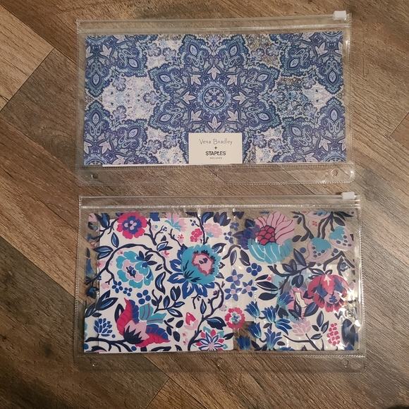 *SOLD* NEW Vera Bradley Bloom Berry Stationary Set Notebook Pen Cup Binder - Picture 10 of 16